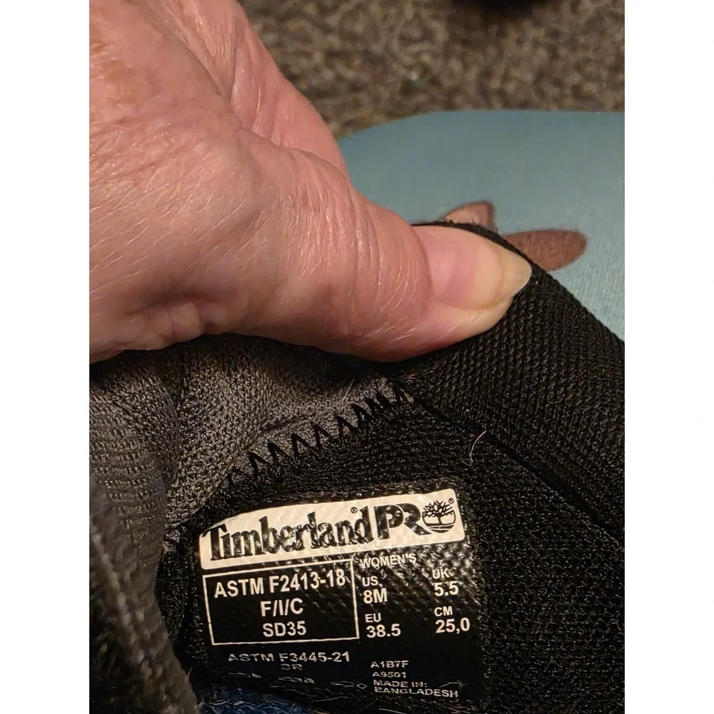 Womens Timberland Pro V Anti Fatigue Steele Toe Shoe. Size‎ 8. Safety,...